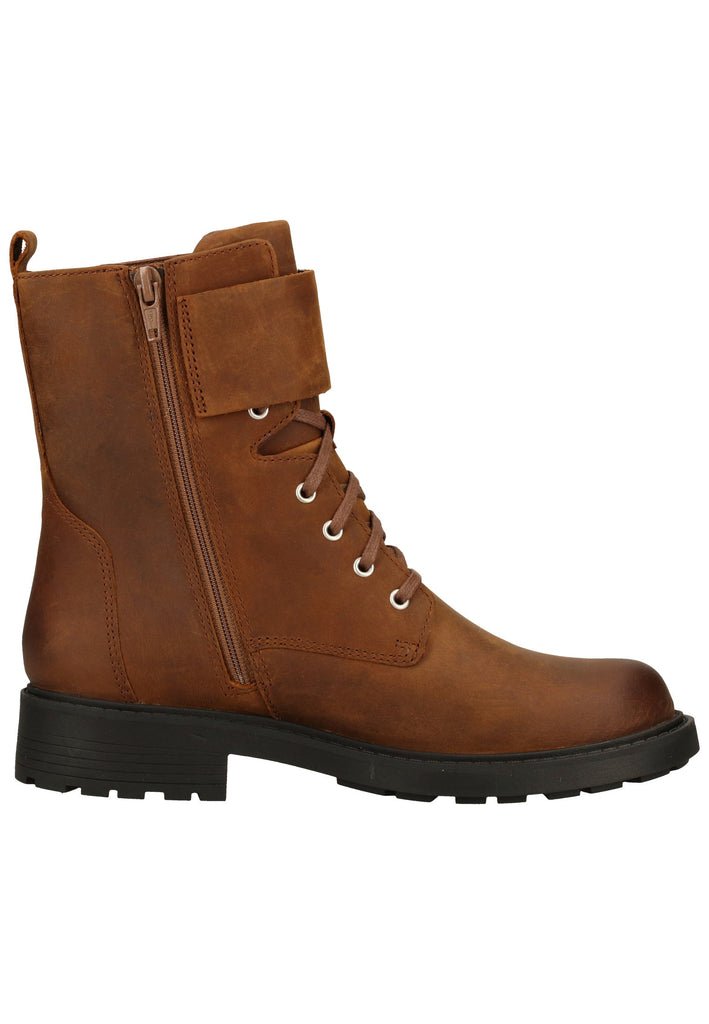 Clarks Stiefelette Leder Braun