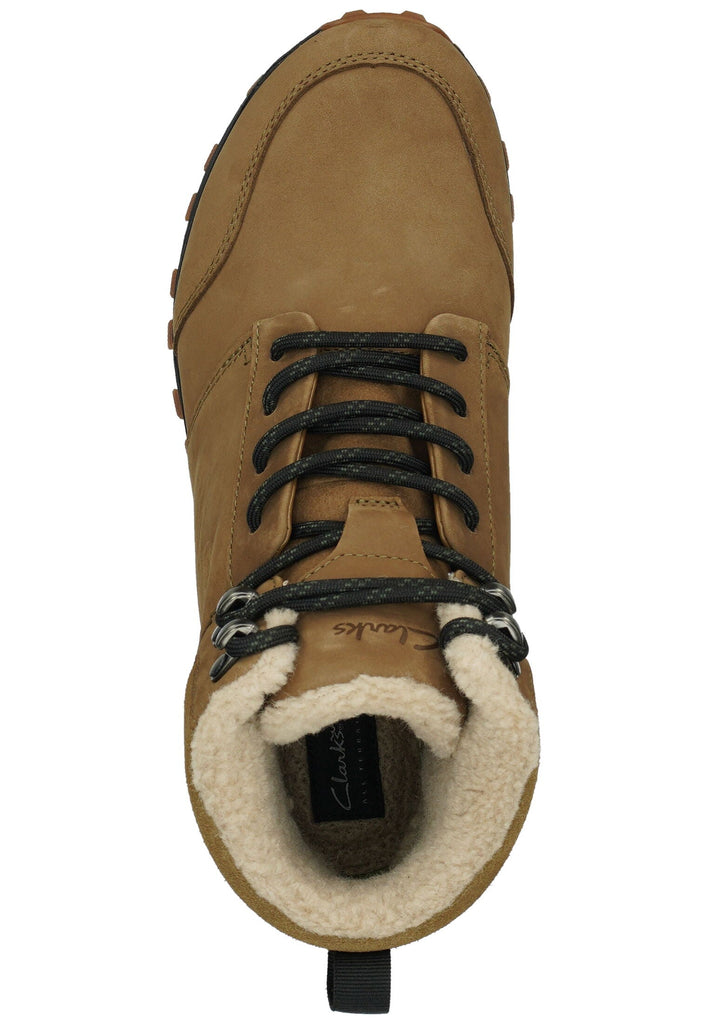 Clarks Stiefelette Leder Braun Warmfutter