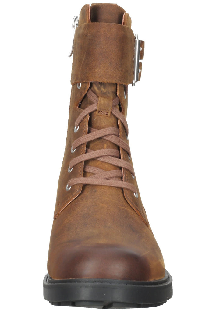 Clarks Stiefelette Leder Braun Warmfutter