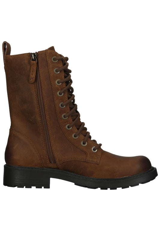 Clarks Stiefelette Leder Brown