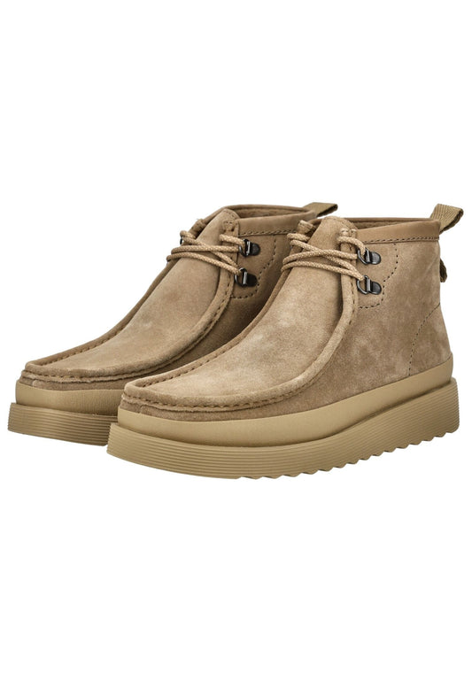 Clarks Stiefelette Leder Dunkelbeige