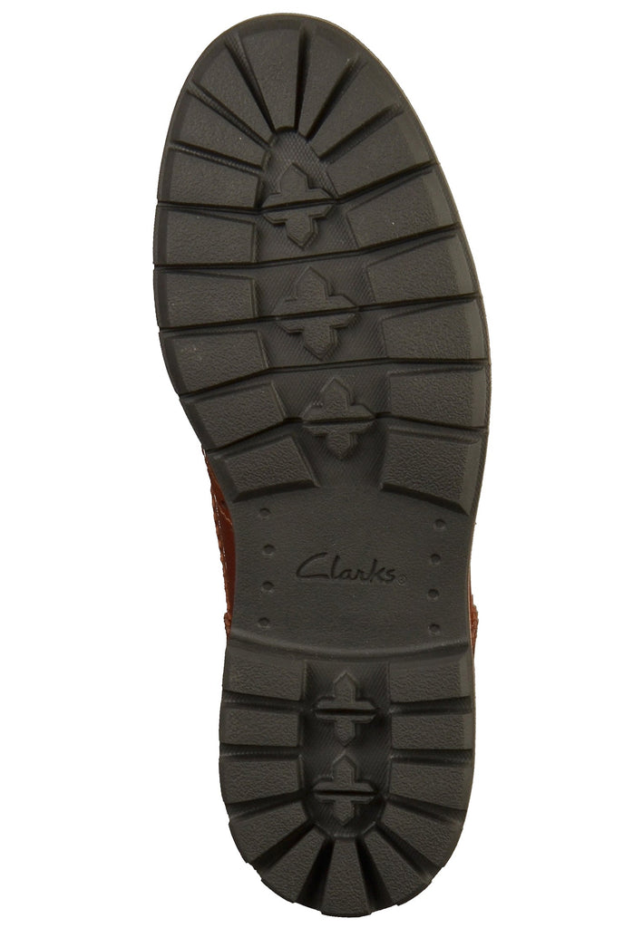 Clarks Stiefelette Leder Dunkelbraun
