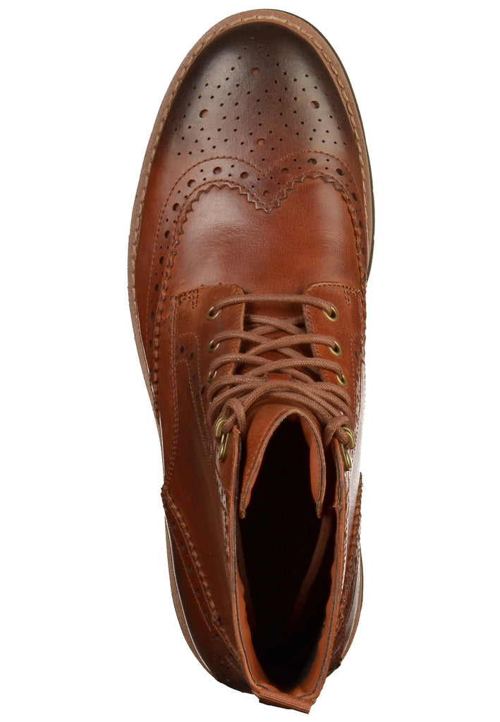 Clarks Stiefelette Leder Dunkelbraun