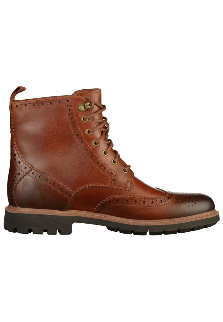 Clarks Stiefelette Leder Dunkelbraun