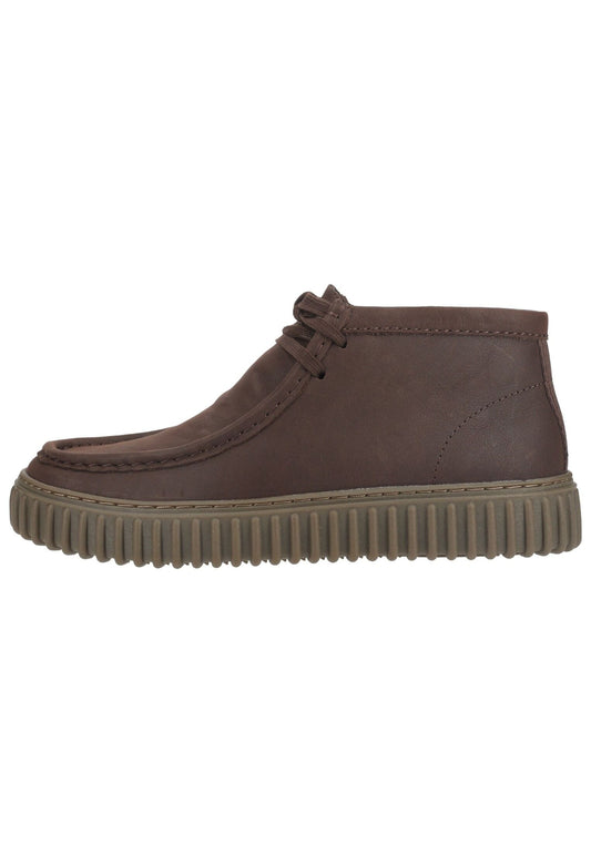 Clarks Stiefelette Leder Dunkelbraun