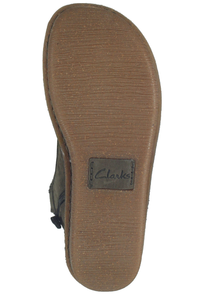 Clarks Stiefelette Leder Olive