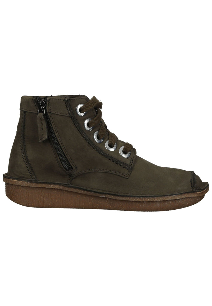Clarks Stiefelette Leder Olive