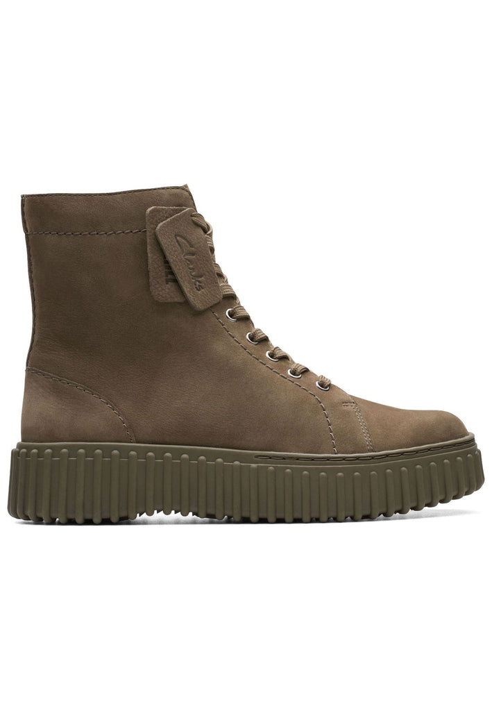 Clarks Stiefelette Leder Olive