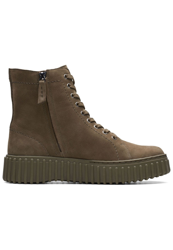 Clarks Stiefelette Leder Olive