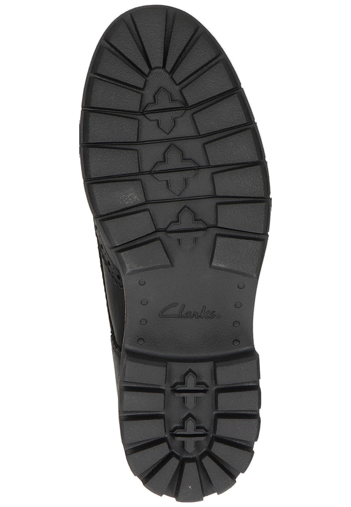 Clarks Stiefelette Leder Schwarz