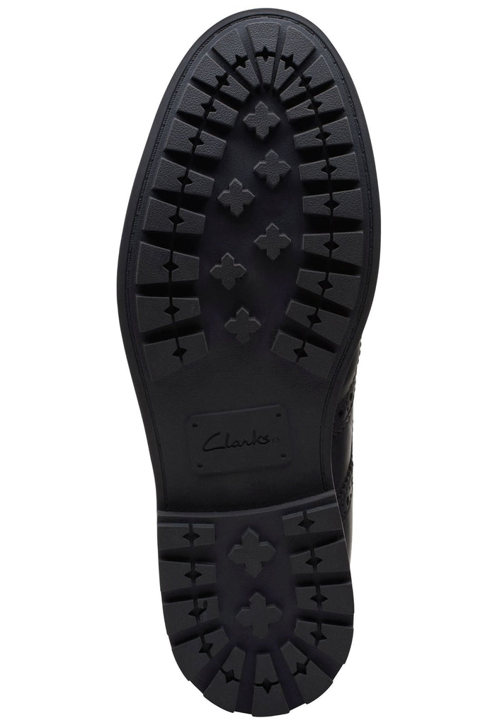 Clarks Stiefelette Leder Schwarz