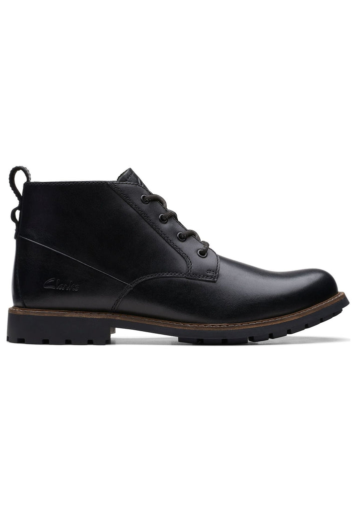 Clarks Stiefelette Leder Schwarz