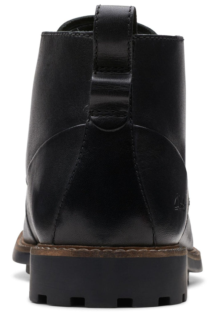 Clarks Stiefelette Leder Schwarz