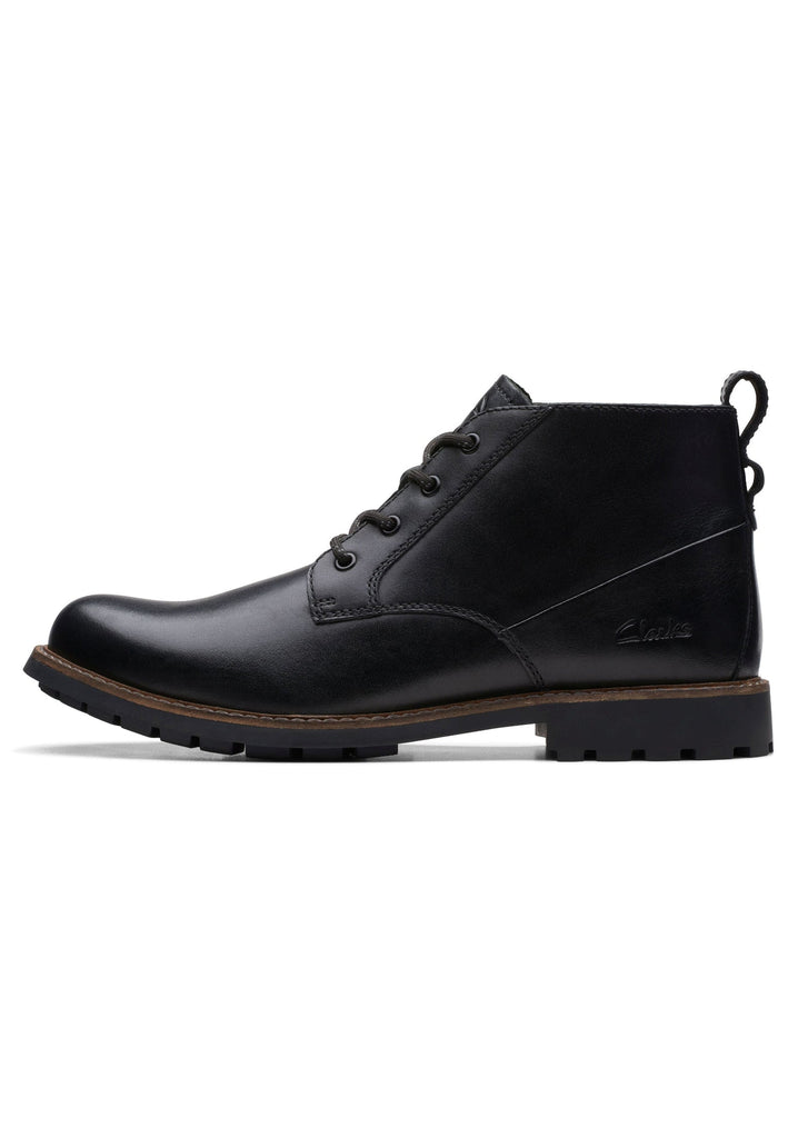 Clarks Stiefelette Leder Schwarz