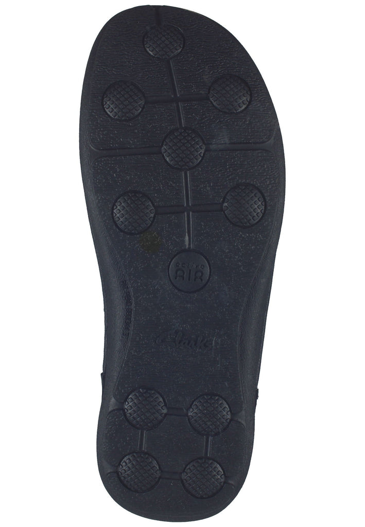 Clarks Stiefelette Leder Schwarz