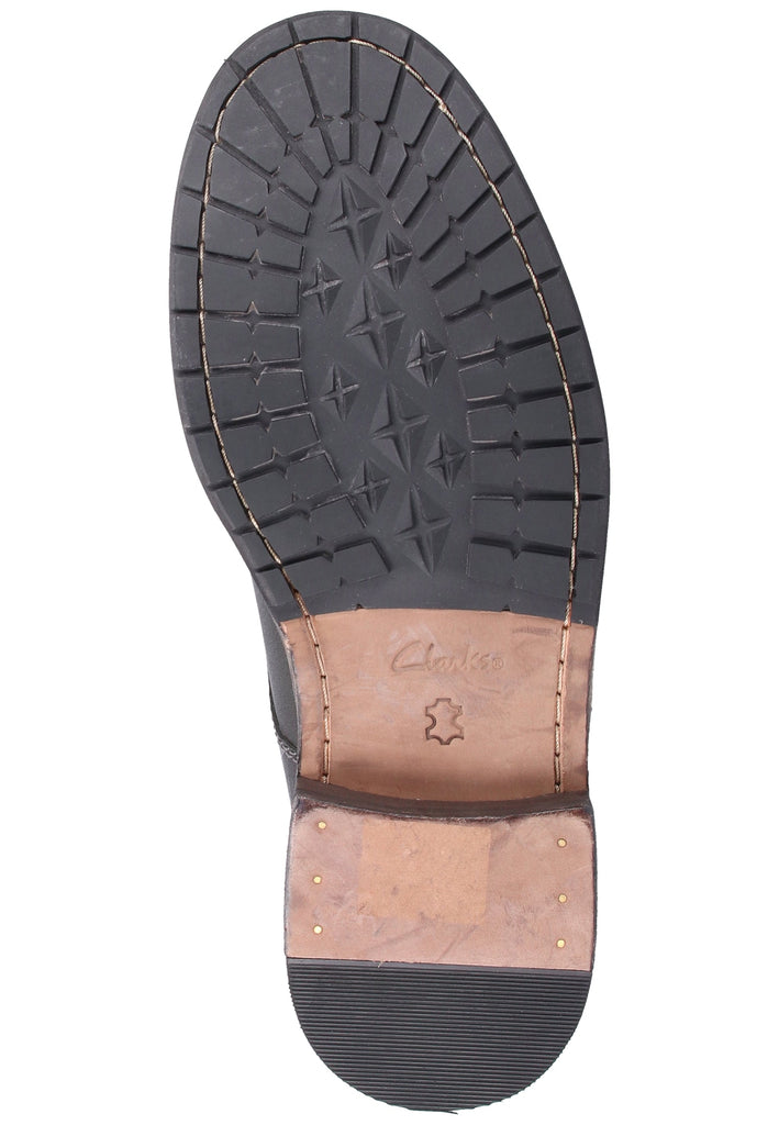 Clarks Stiefelette Leder Schwarz