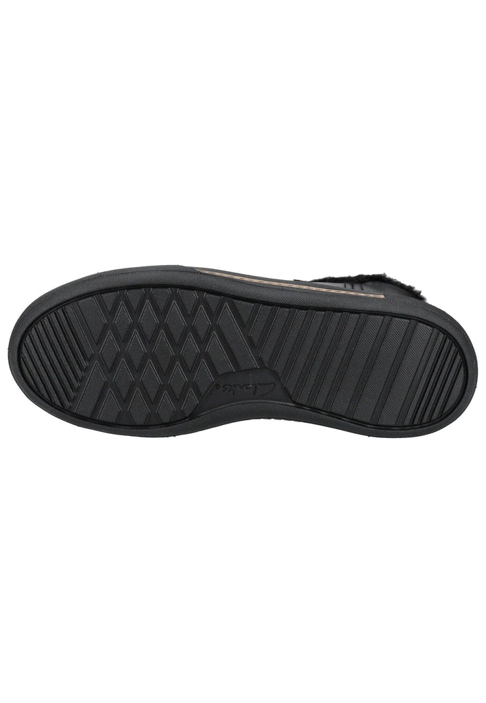 Clarks Stiefelette Leder Schwarz Warmfutter