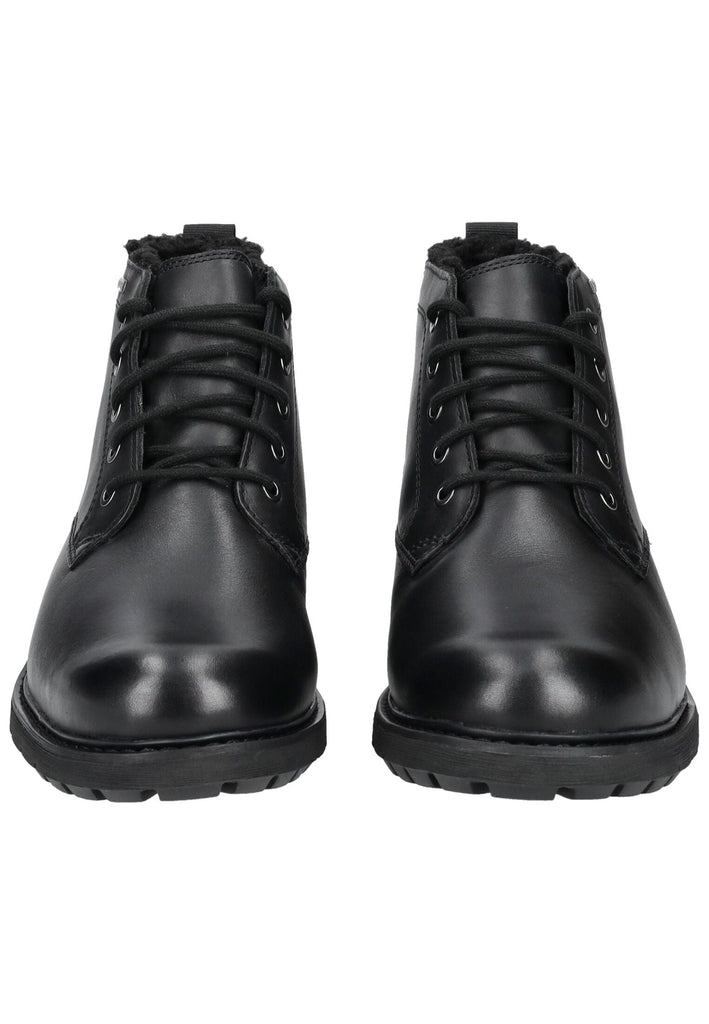 Clarks Stiefelette Leder Schwarz Warmfutter