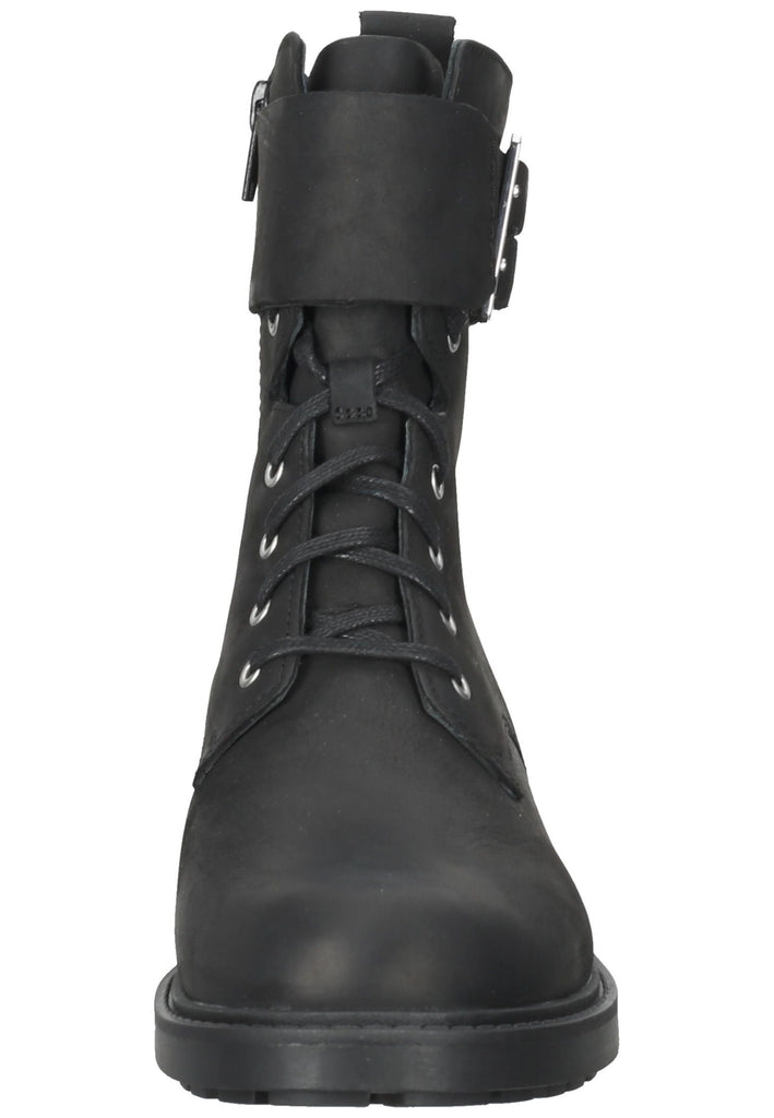 Clarks Stiefelette Leder Schwarz Warmfutter
