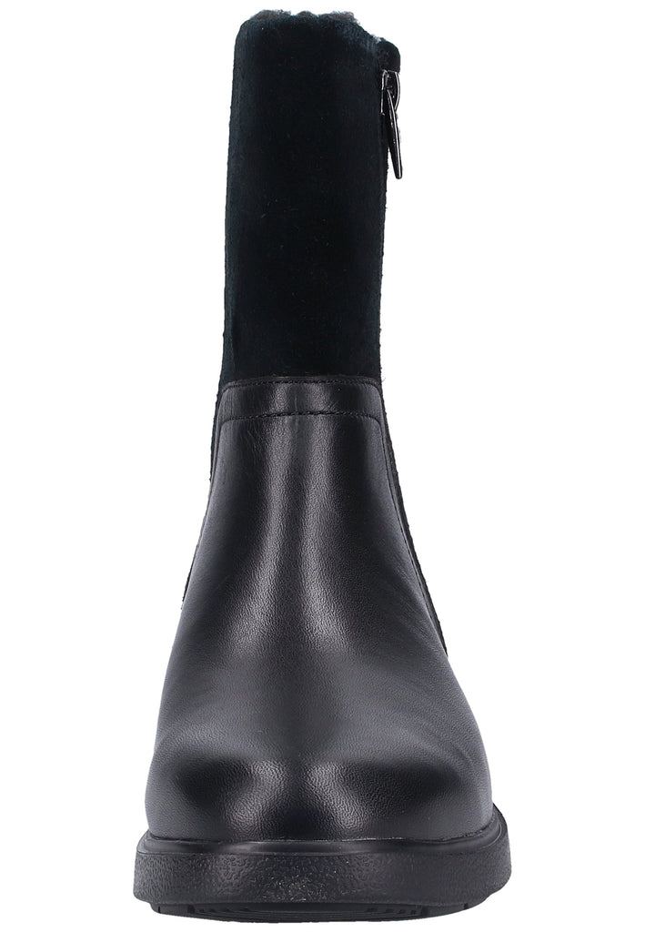 Clarks Stiefelette Leder Schwarz Warmfutter