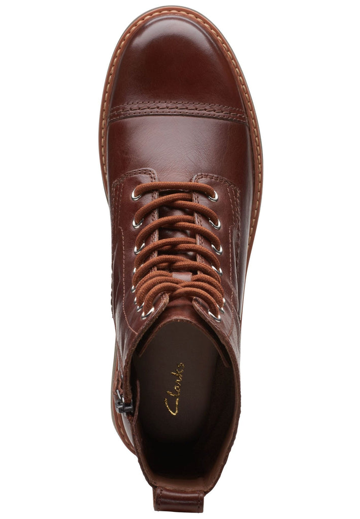 Clarks Stiefelette Leder Tan
