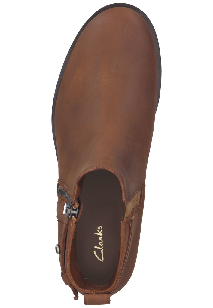 Clarks Stiefelette Leder Tan