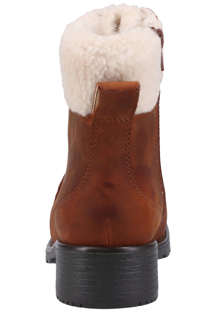 Clarks Stiefelette Leder Tan