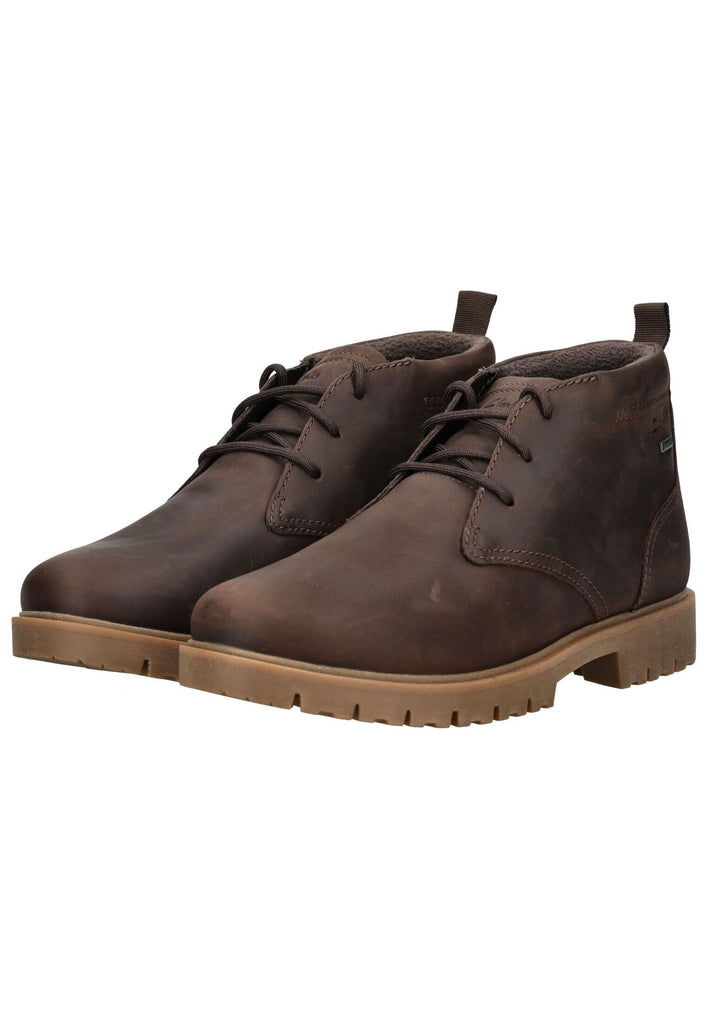 Clarks Stiefelette Leder Tan Warmfutter