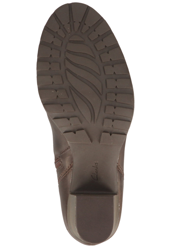 Clarks Stiefelette Leder Taupe