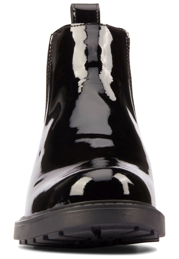 Clarks Stiefelette Leder/Textil Black