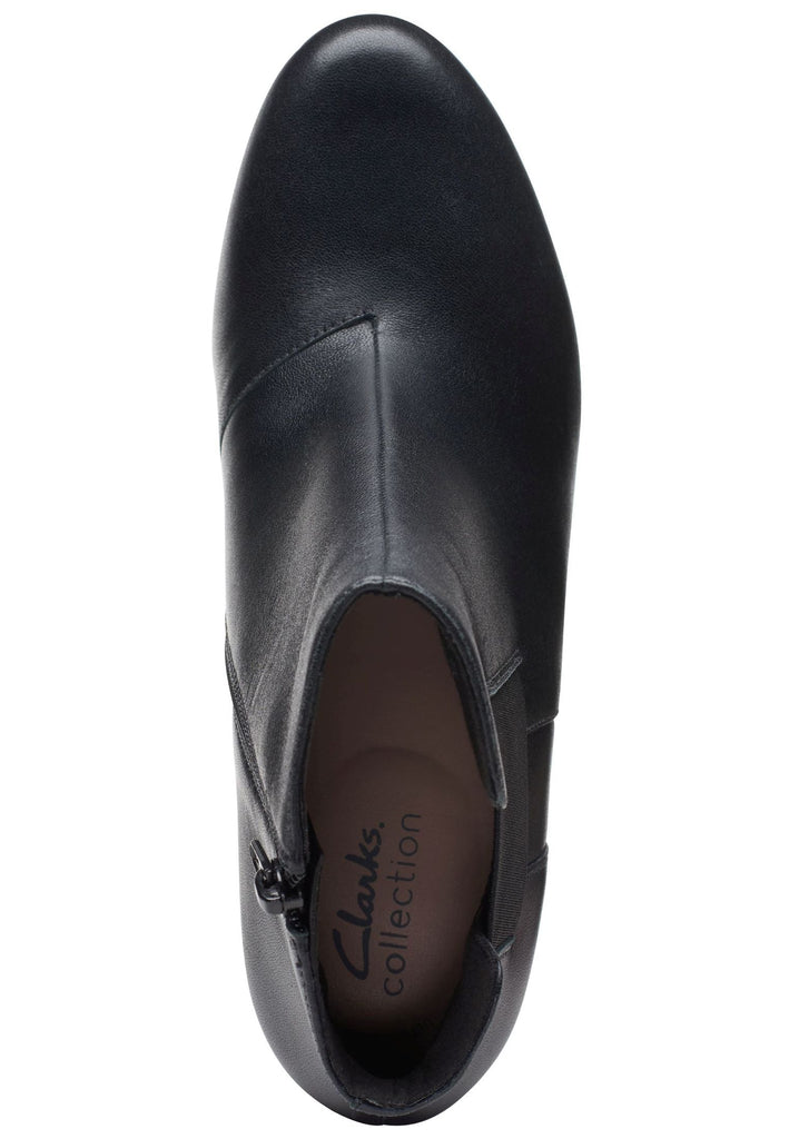 Clarks Stiefelette Leder/Textil Black