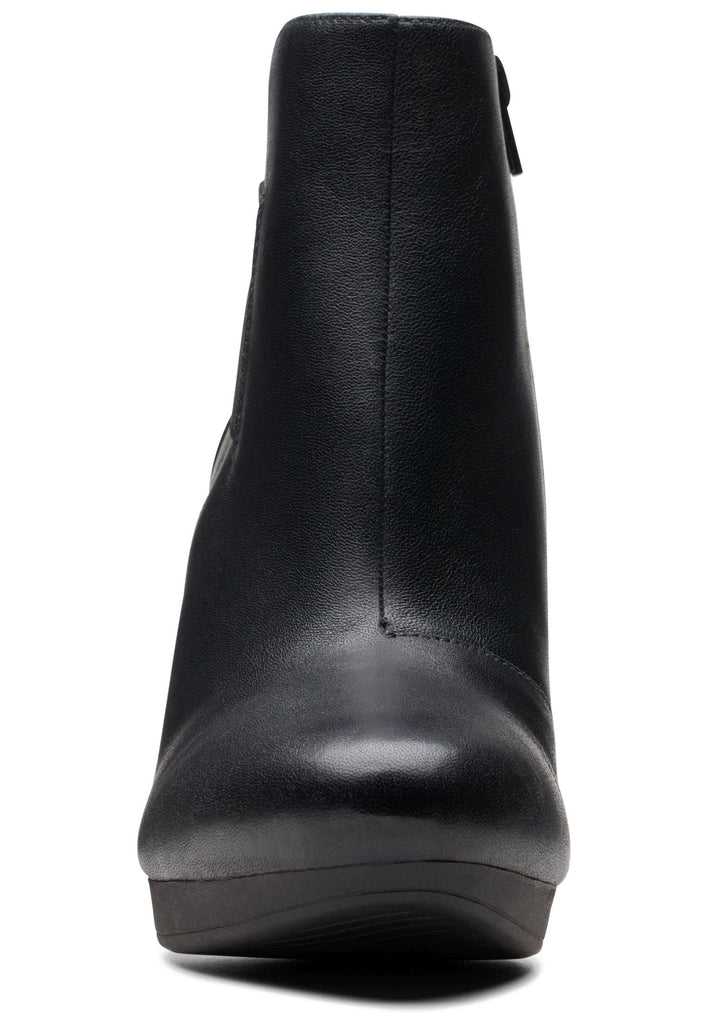 Clarks Stiefelette Leder/Textil Black