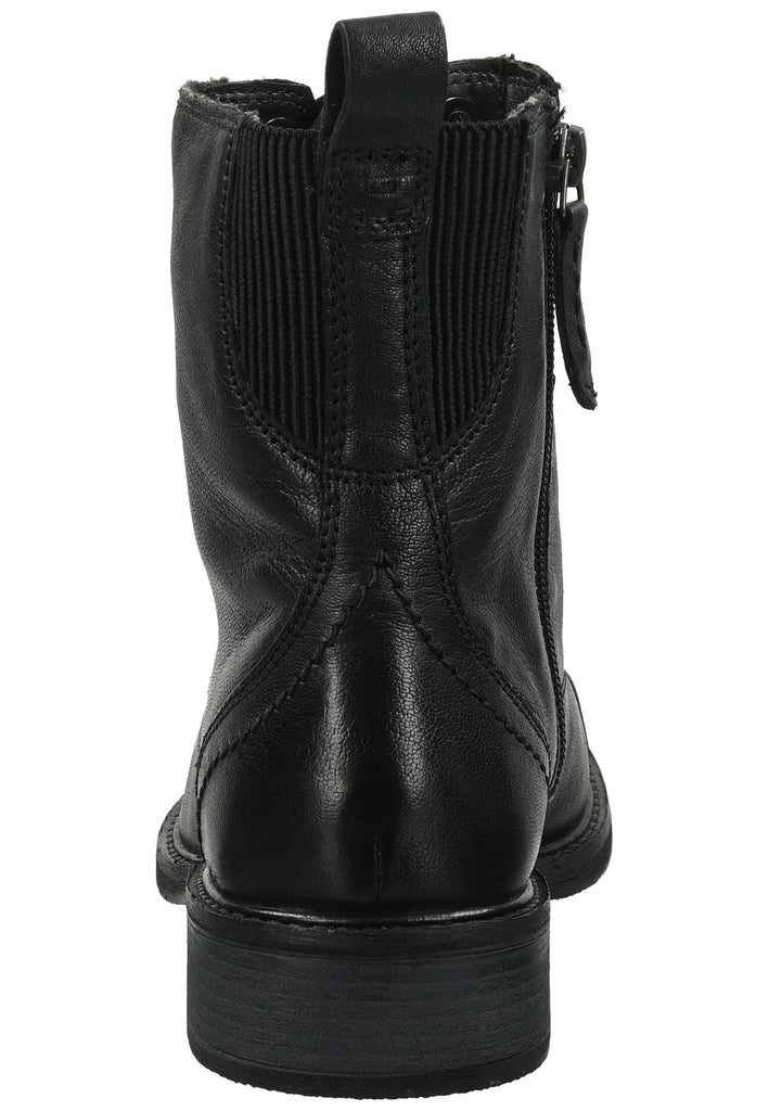 Clarks Stiefelette Leder/Textil Black Warmfutter