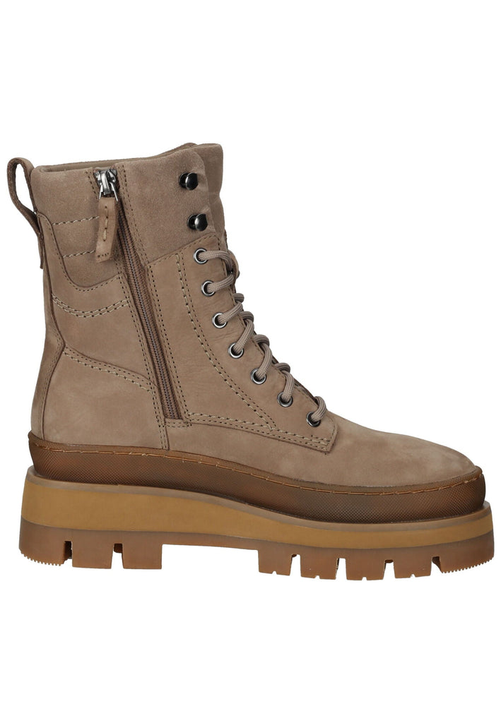 Clarks Stiefelette Leder/Textil Braun