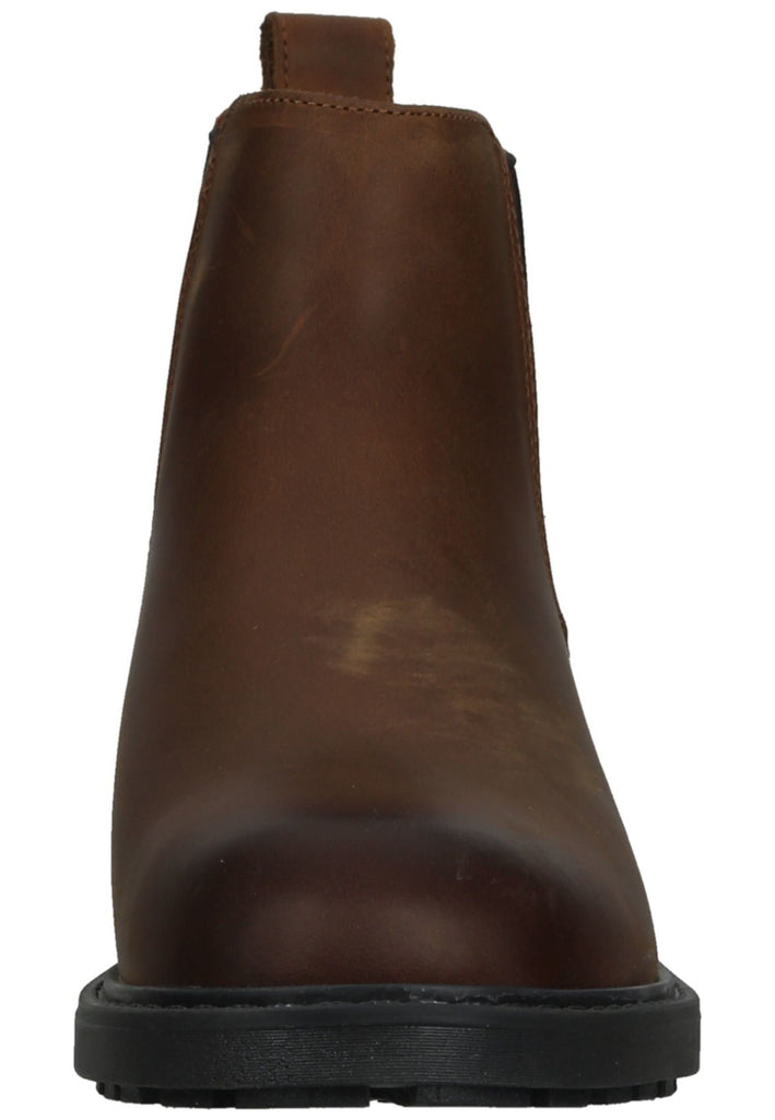 Clarks Stiefelette Leder/Textil Brown