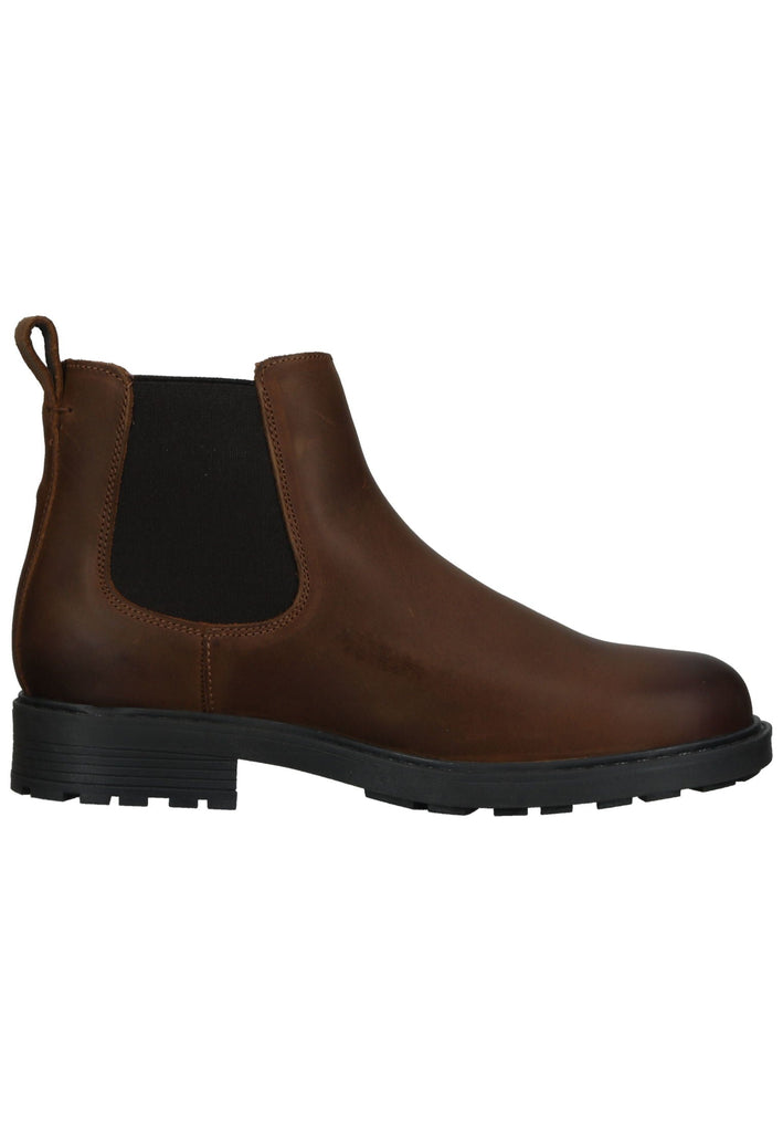 Clarks Stiefelette Leder/Textil Brown