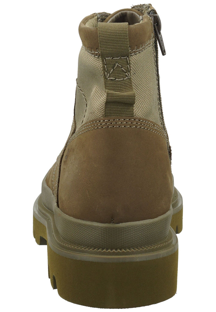 Clarks Stiefelette Leder/Textil Olive
