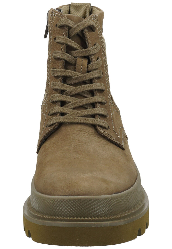 Clarks Stiefelette Leder/Textil Olive