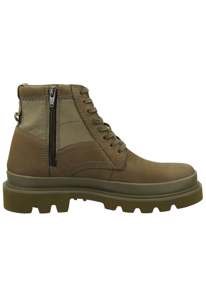 Clarks Stiefelette Leder/Textil Olive