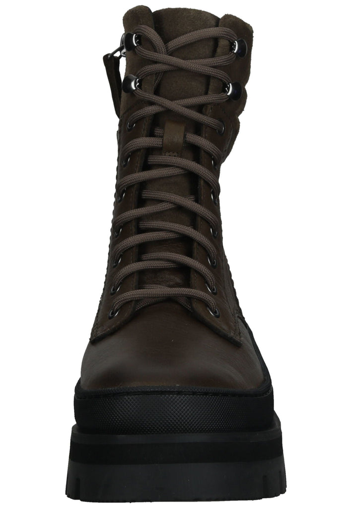 Clarks Stiefelette Leder/Textil Olive
