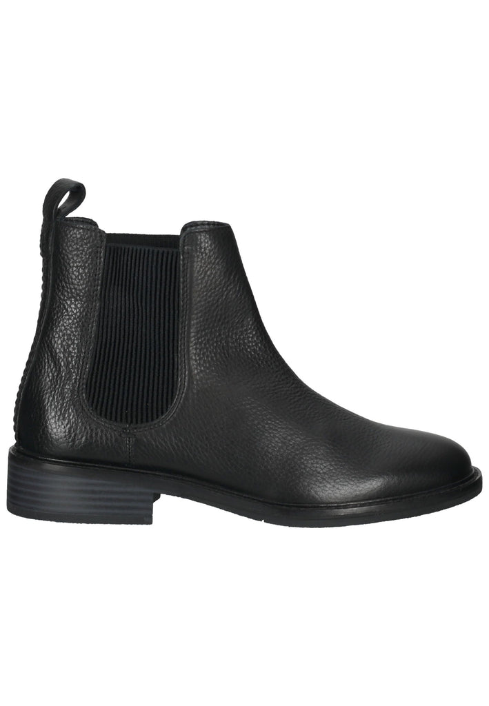 Clarks Stiefelette Leder/Textil Schwarz