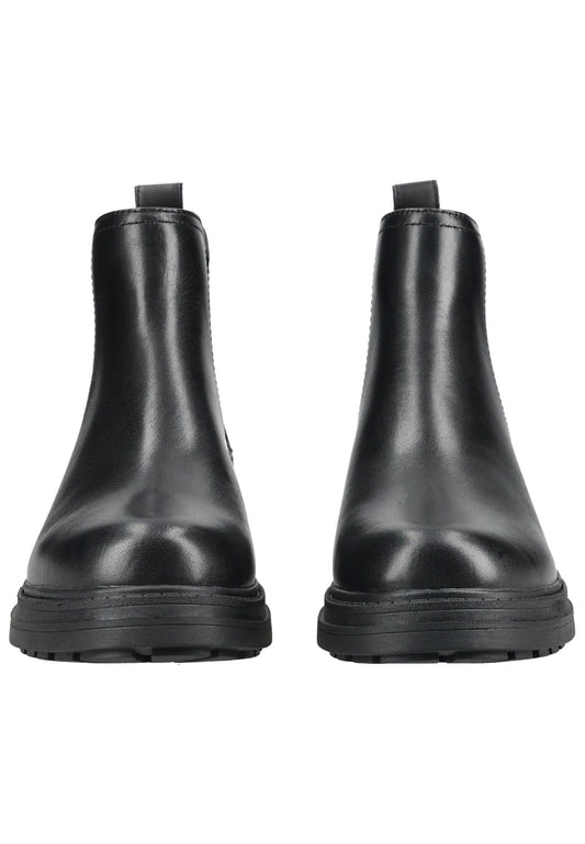 Clarks Stiefelette Leder/Textil Schwarz