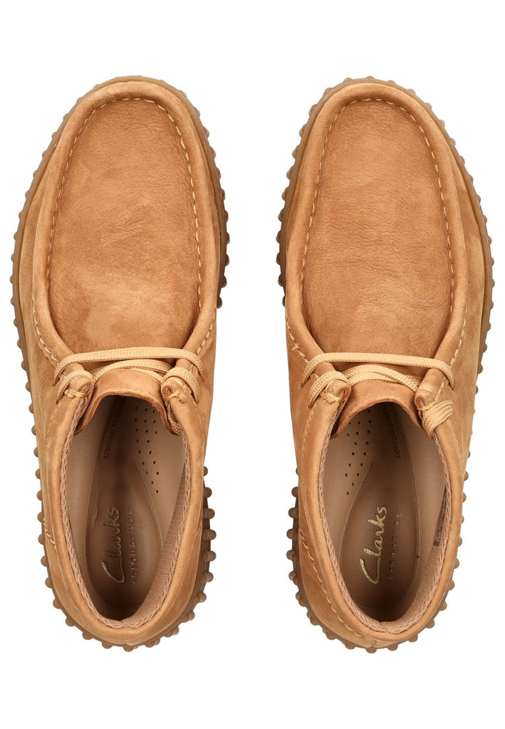Clarks Stiefelette Nubukleder Tan