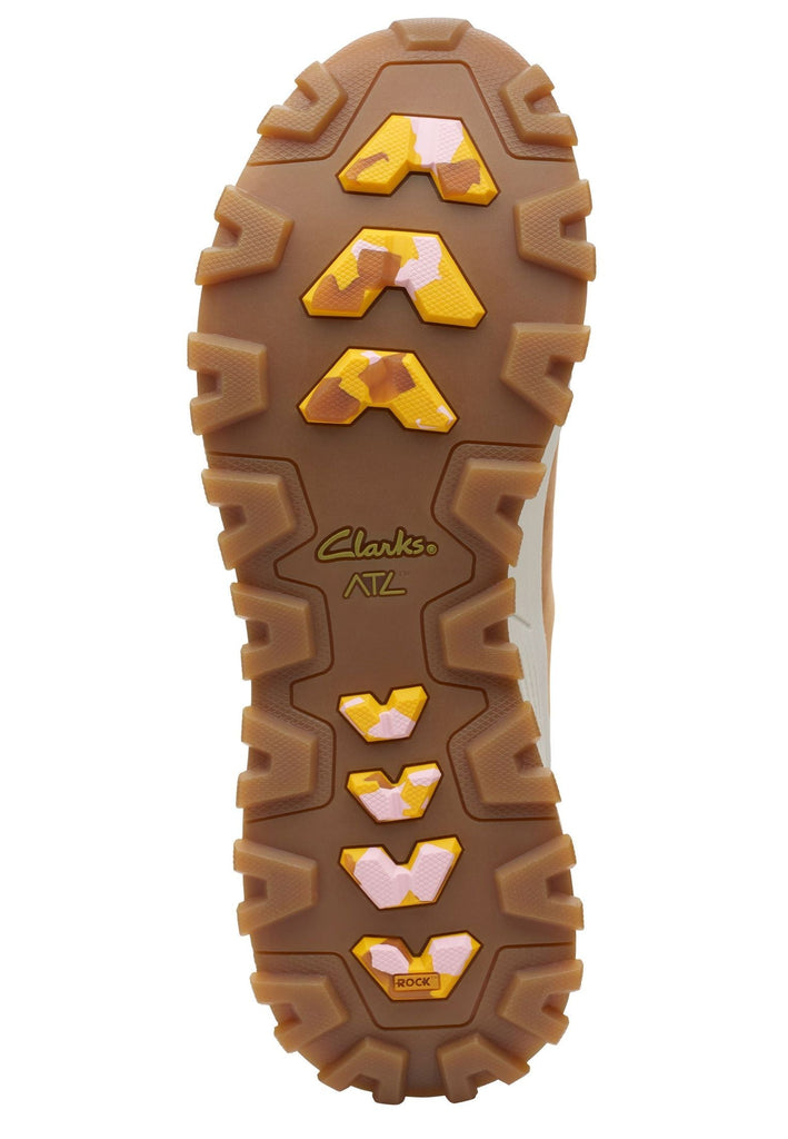 Clarks Stiefelette Nubukleder Tan