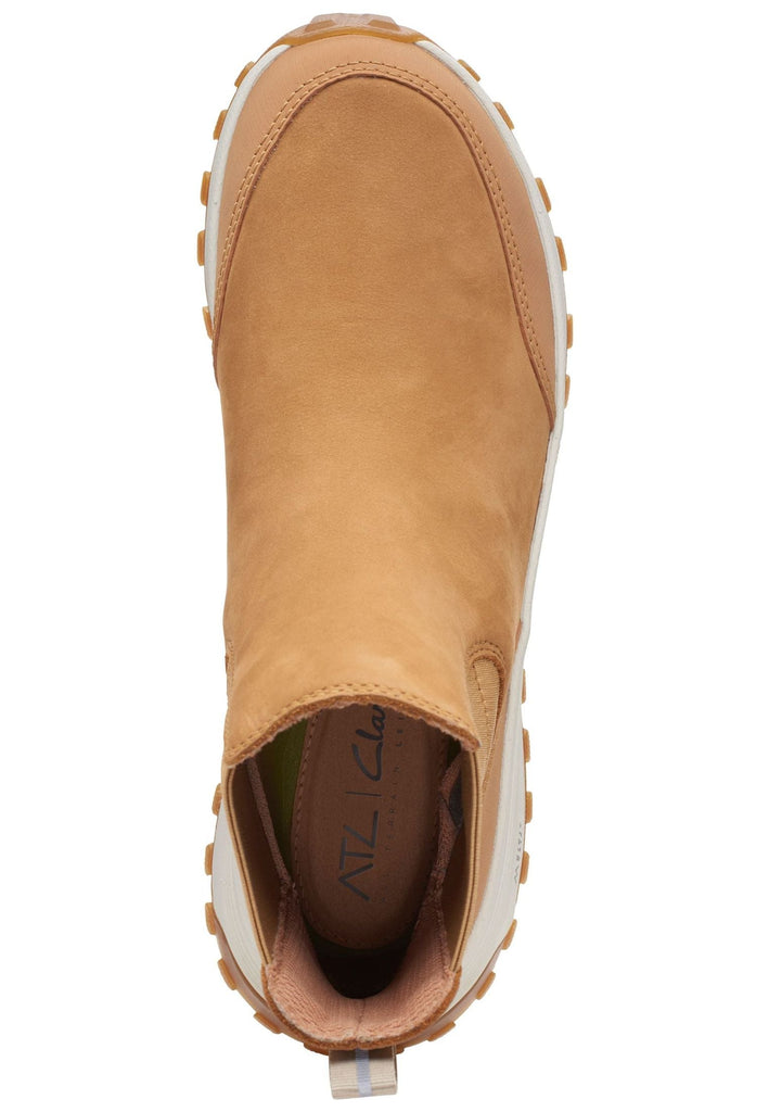 Clarks Stiefelette Nubukleder Tan