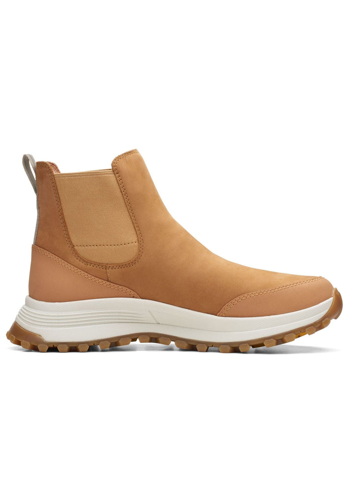 Clarks Stiefelette Nubukleder Tan