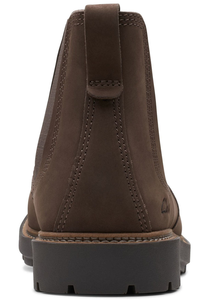 Clarks Stiefelette Nubukleder/Textil Dunkelbraun