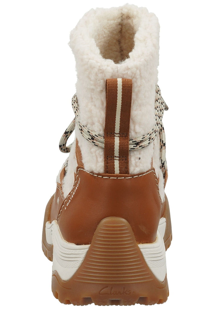 Clarks Stiefelette Textil Ivory Warmfutter
