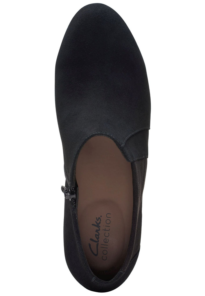 Clarks Stiefelette Veloursleder Black