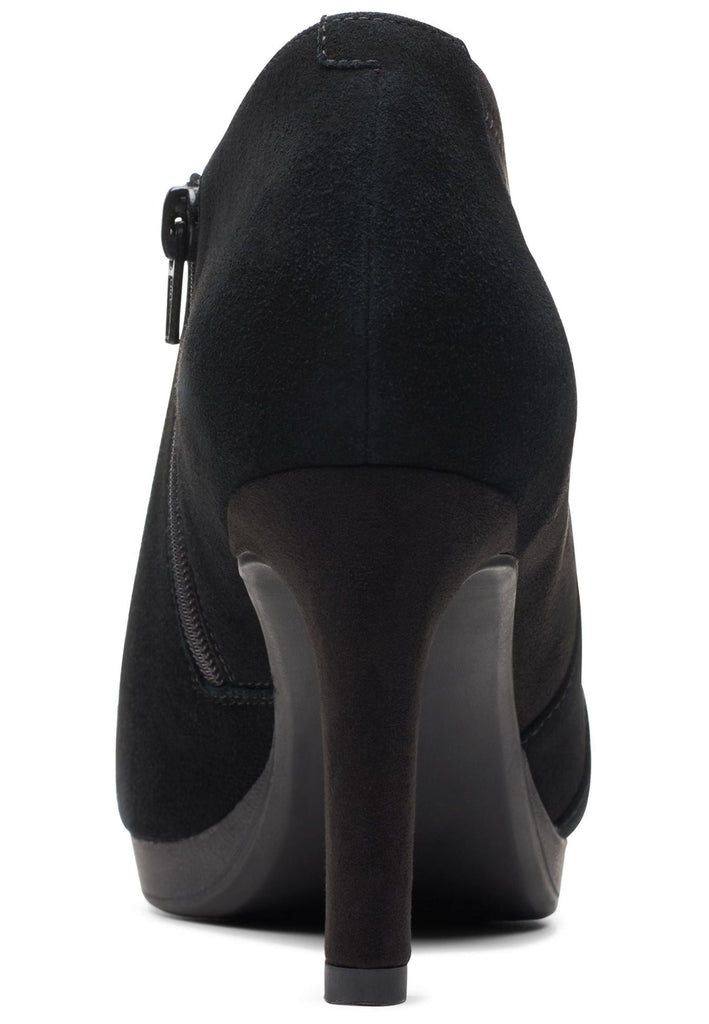 Clarks Stiefelette Veloursleder Black